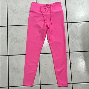 RUMBLE PINK leggings. Small. NWOT. Year of ours